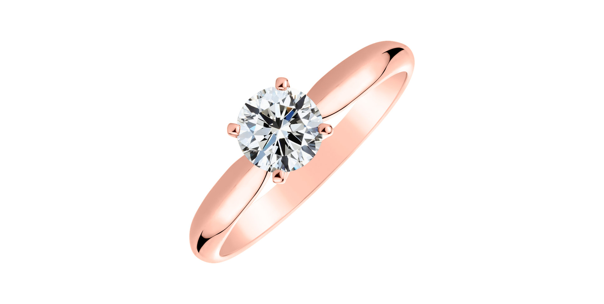 Prsten s diamantem One Love