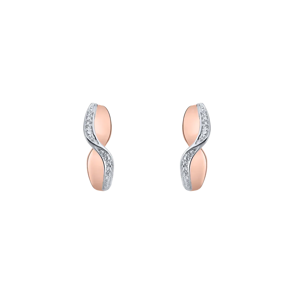 Náušnice s diamanty Infinite Style