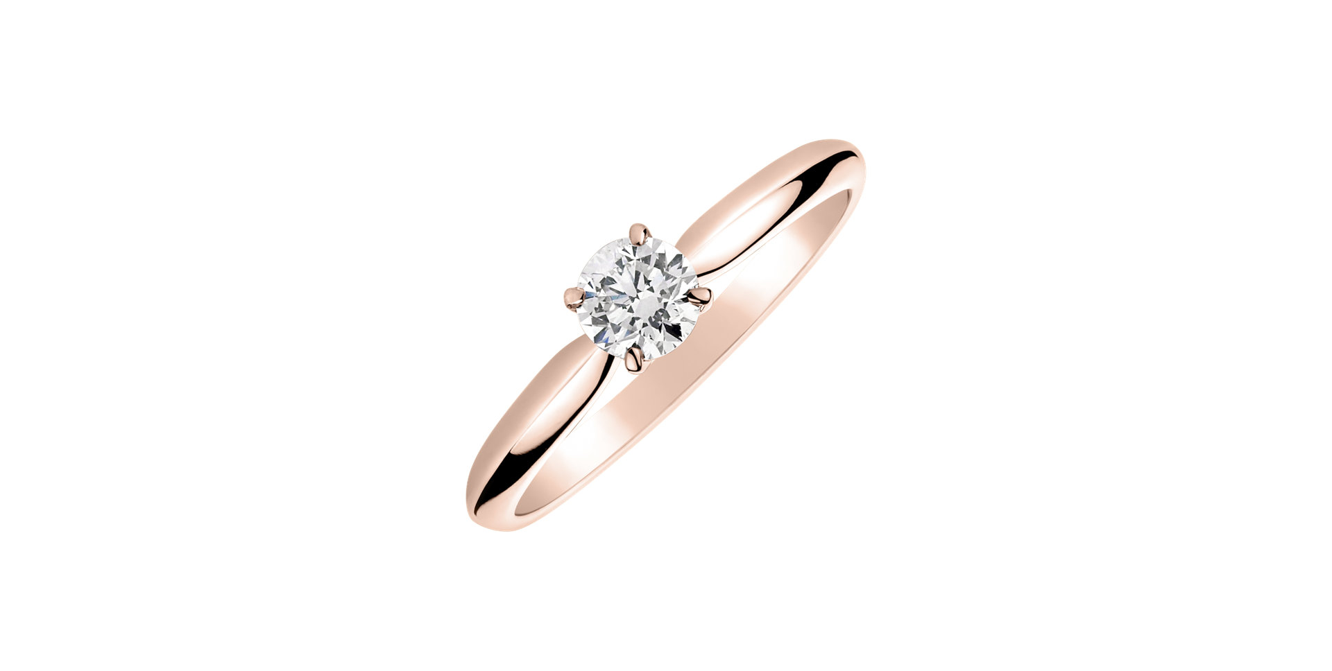 Prsten s diamantem One Love