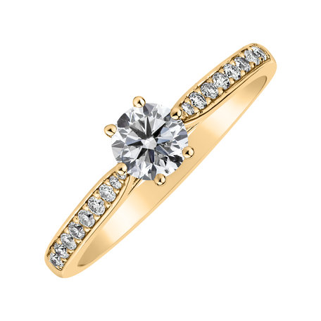 Prsten s diamanty Midnight Romance