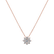 Náhrdelník 14kt růžové zlato s diamantem Celestial Sparkle2