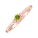 Prsten s peridotem Fancy Dream2