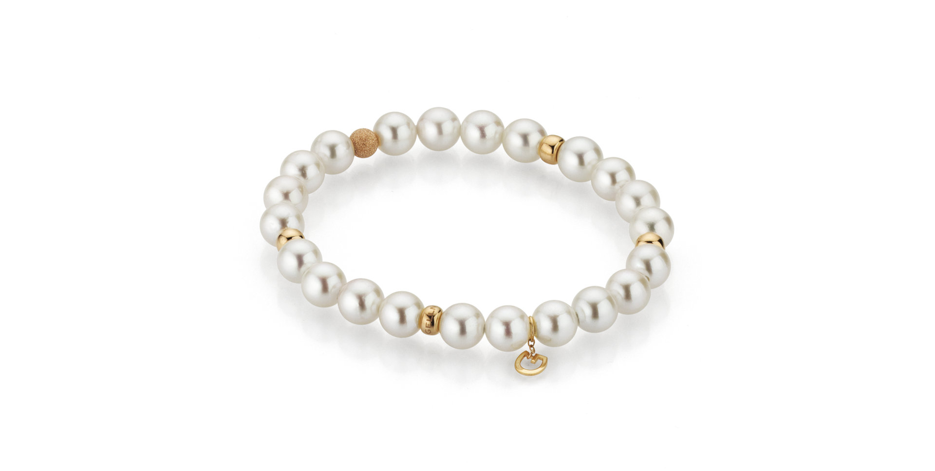 Náramek s mořskými bílými Jižními perlami Urban