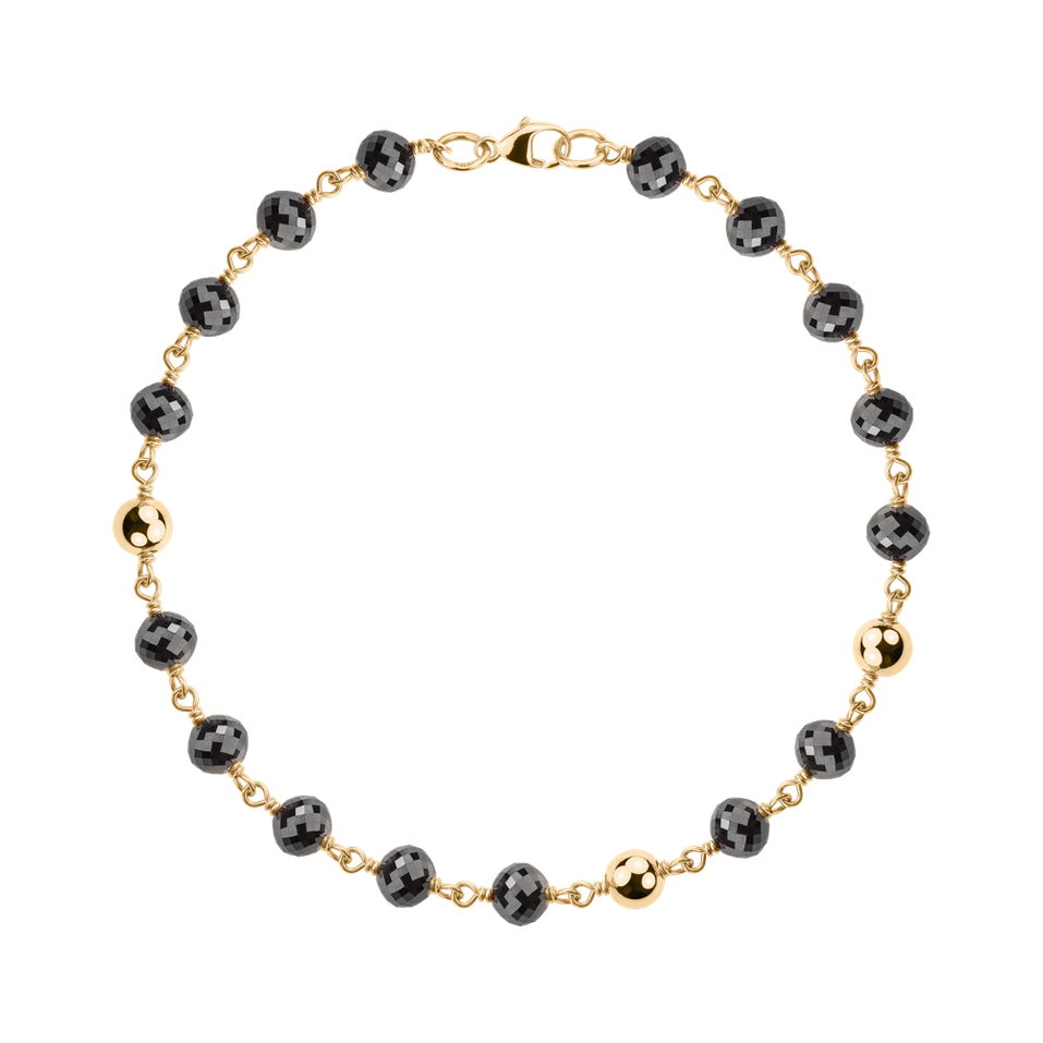 Náramek s černými diamanty Donatella
