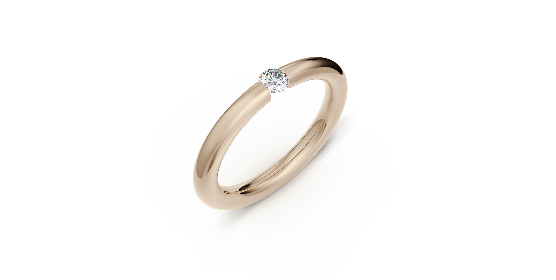 Prsten s diamantem Spannring Antares