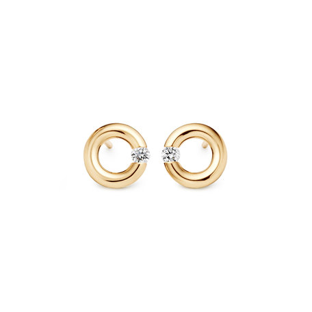 Náušnice s diamantem Spannring Earrings