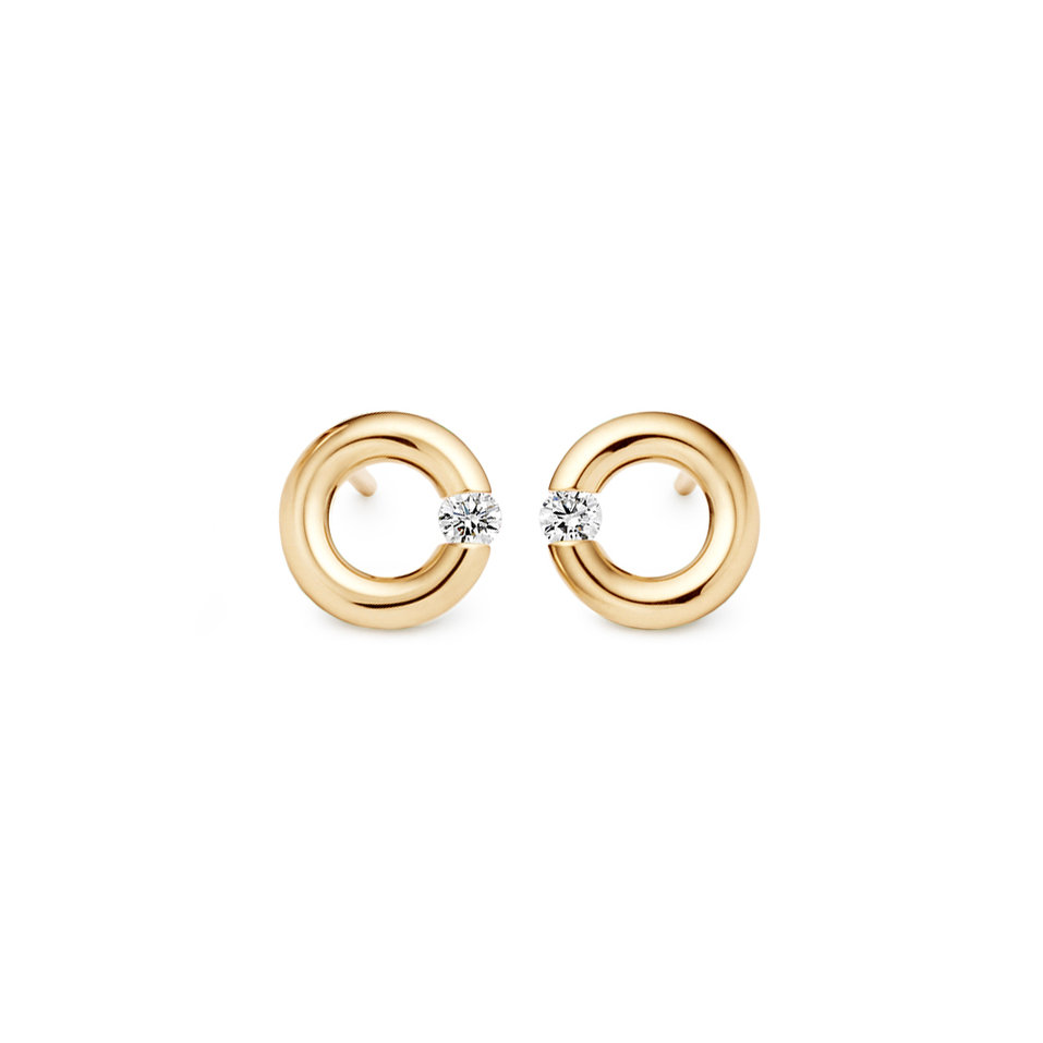 Náušnice s diamantem Spannring Earrings
