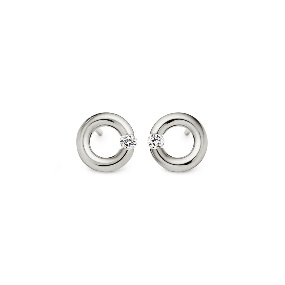 Náušnice s diamantem Spannring Earrings