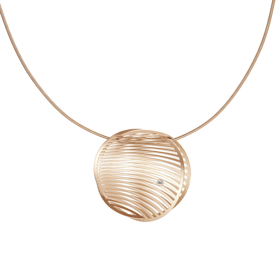 Přívěs s diamantem Mirage Pendant Round