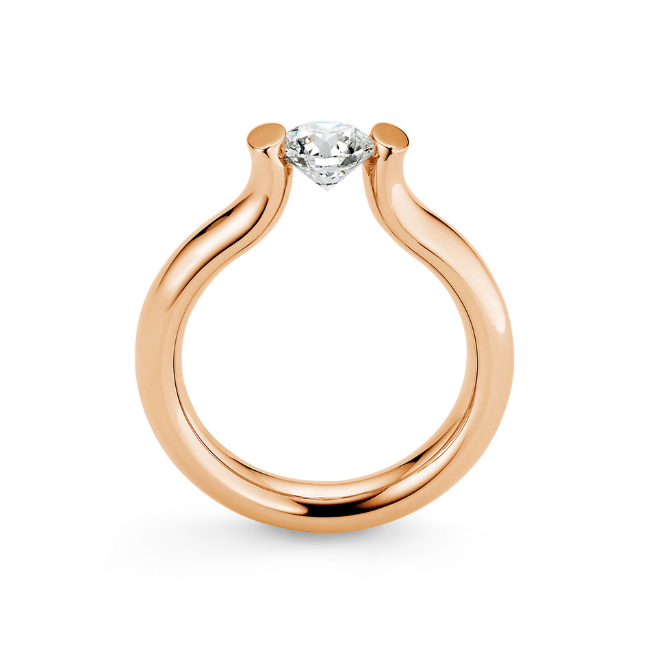 Prsten s diamantem Spannring Heaven