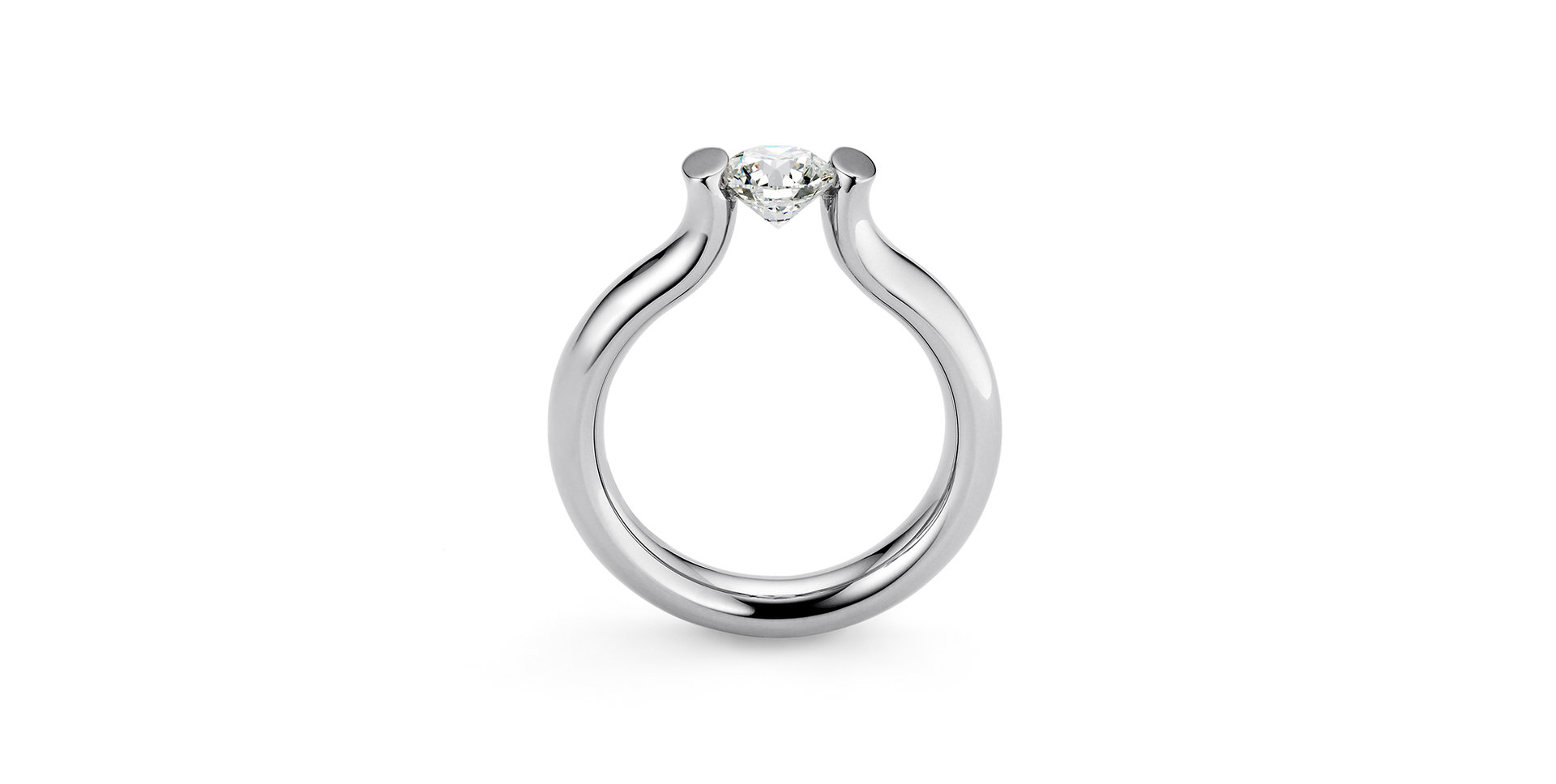 Prsten s diamantem Spannring Heaven