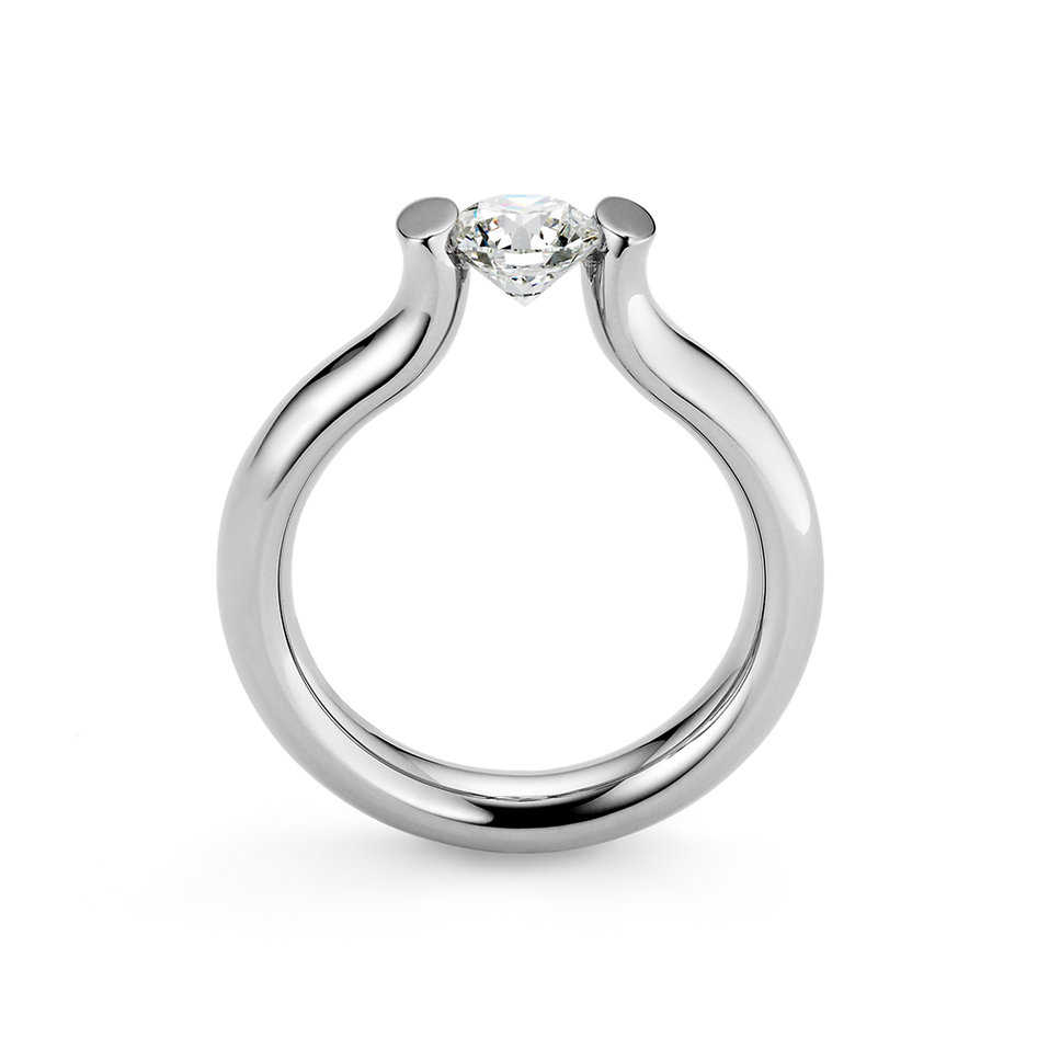 Prsten s diamantem Spannring Heaven