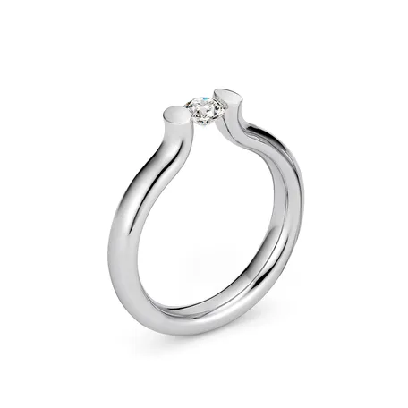 Prsten s diamantem Spannring Heaven