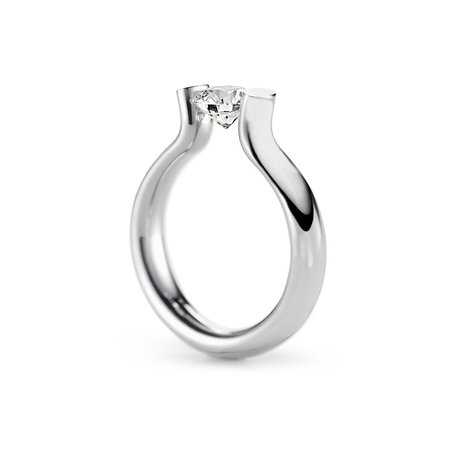 Prsten s diamantem Spannring Heaven