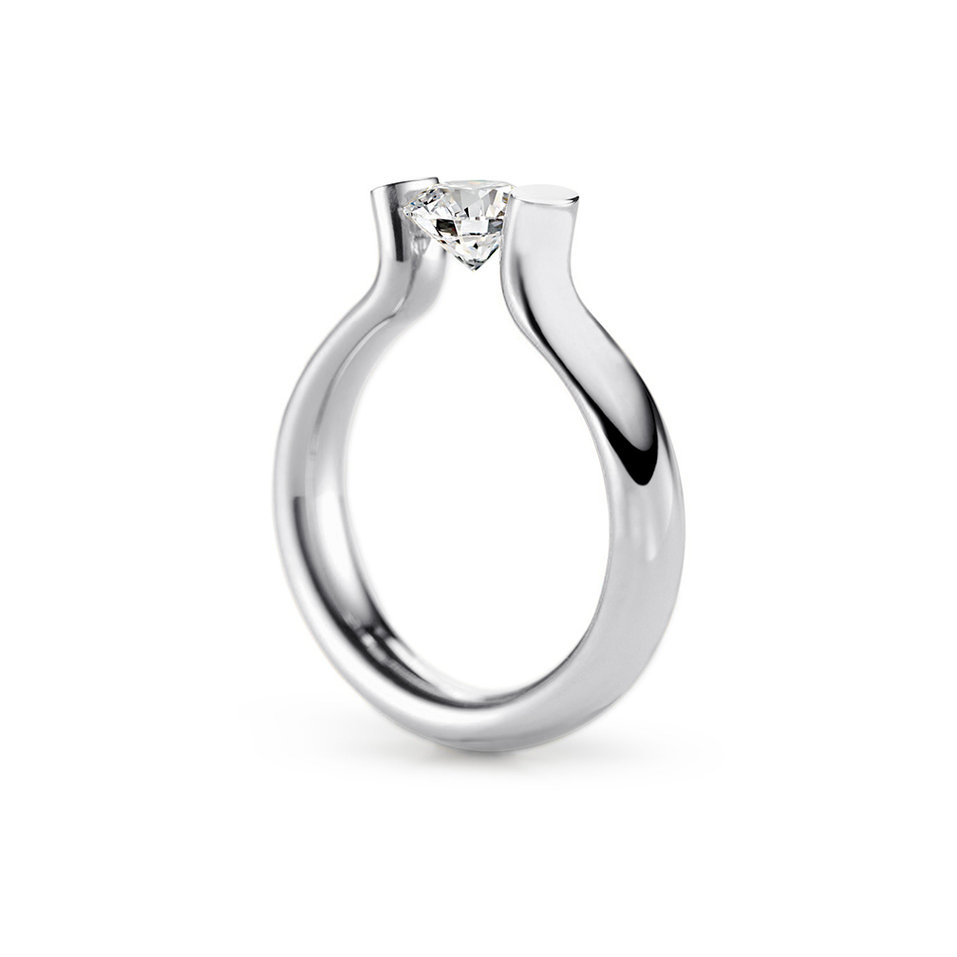 Prsten s diamantem Spannring Heaven