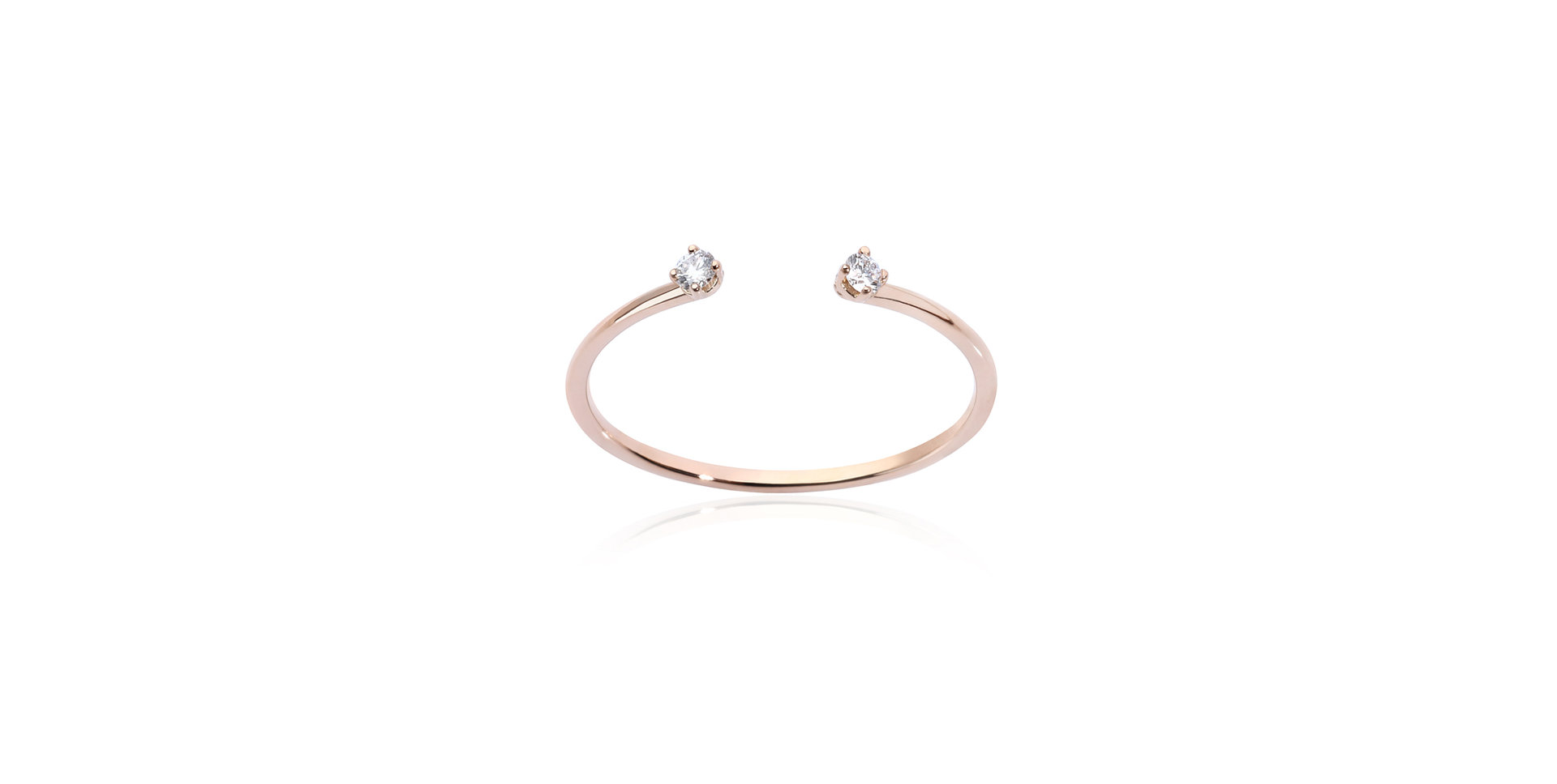 Prsten s diamantem Solitaire