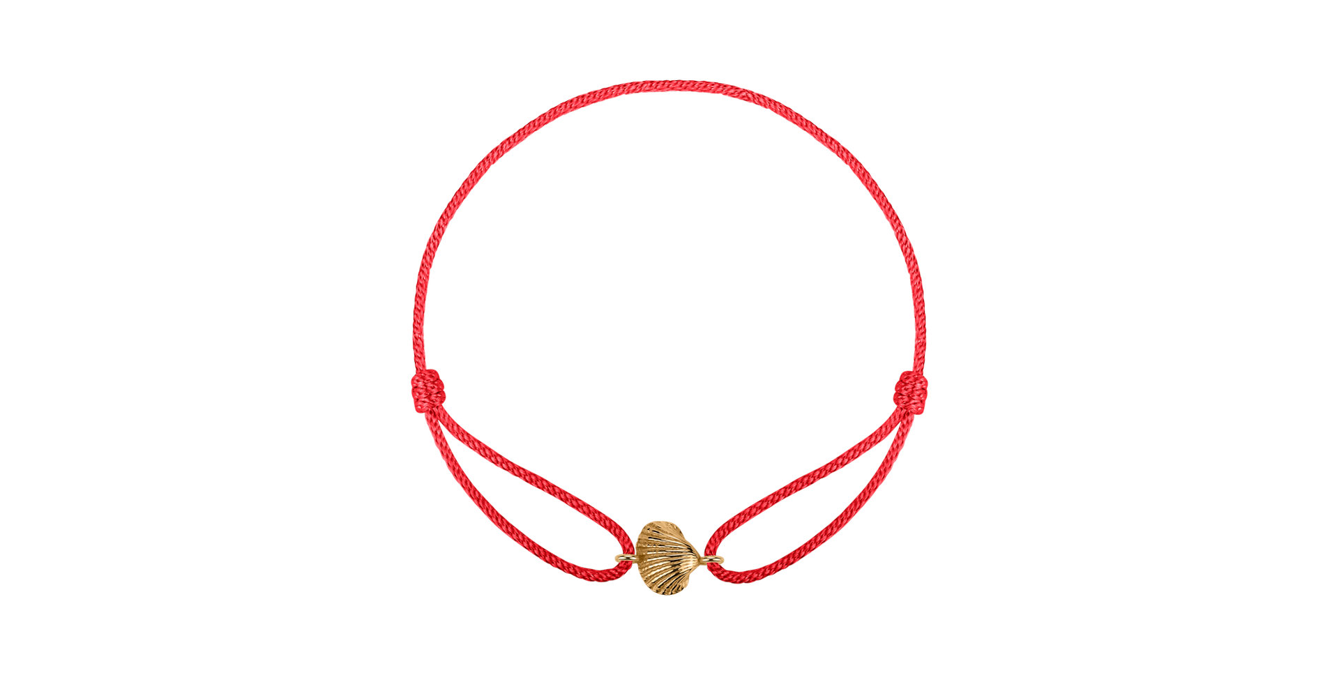 Dámský náramek se šňůrkou Luxury Clam