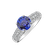 Prsten 14kt bílé zlato s diamantem a tanzanitem Dearest Promise2