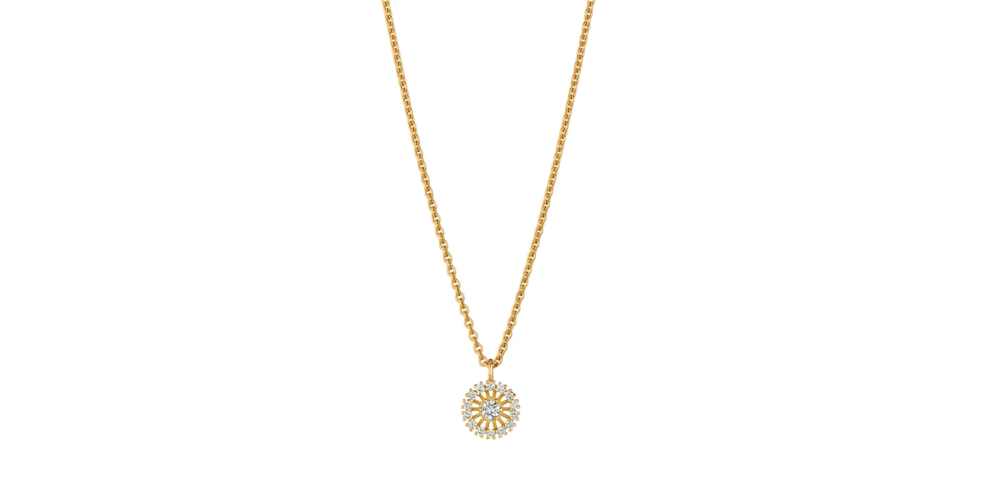 Náhrdelník s diamanty Swing Boho