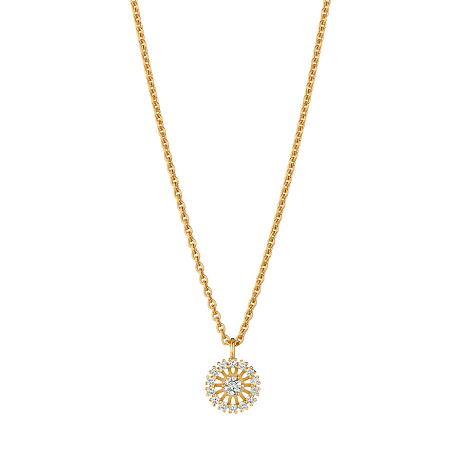 Náhrdelník s diamanty Swing Boho