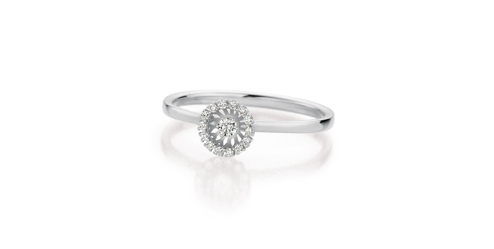 Prsten s diamanty Swing Boho