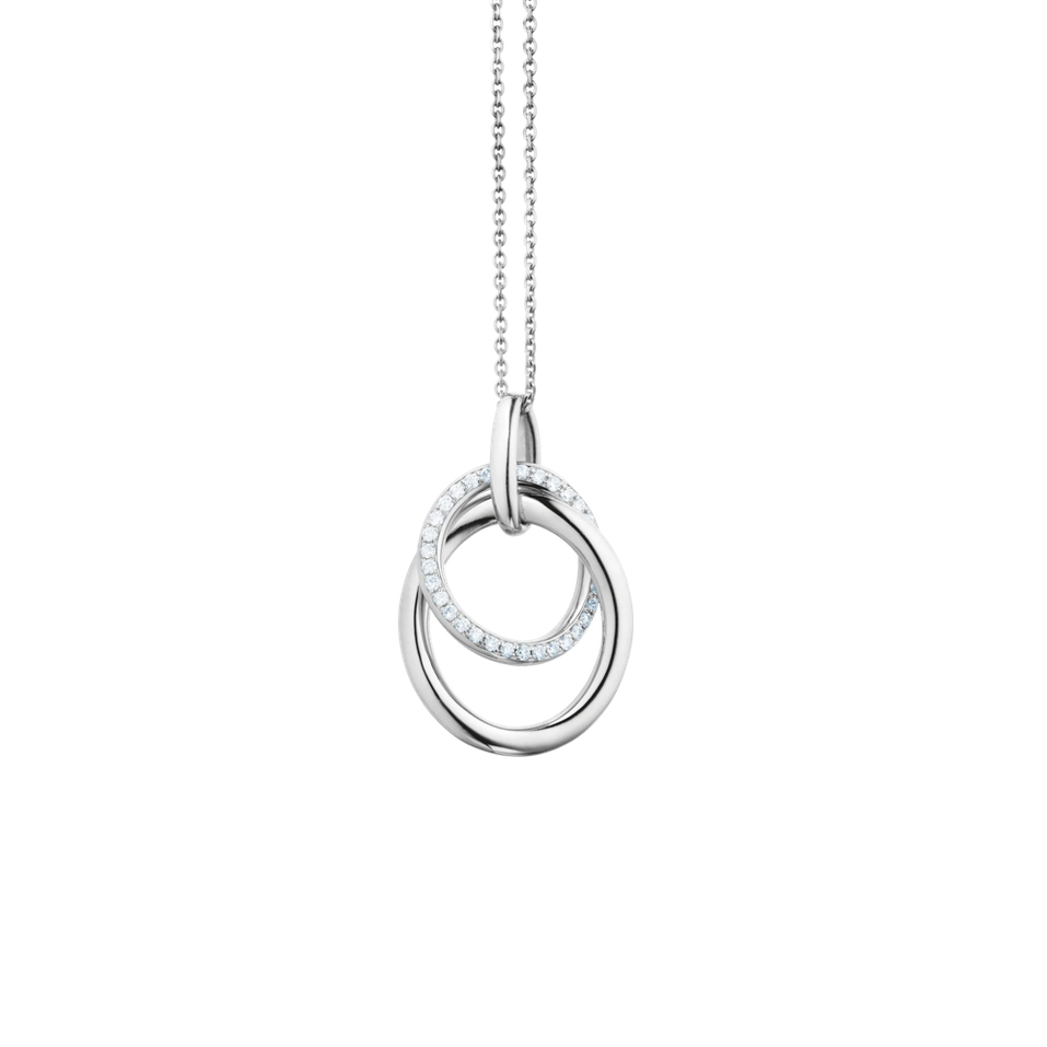 Náhrdelník s diamanty Cielo