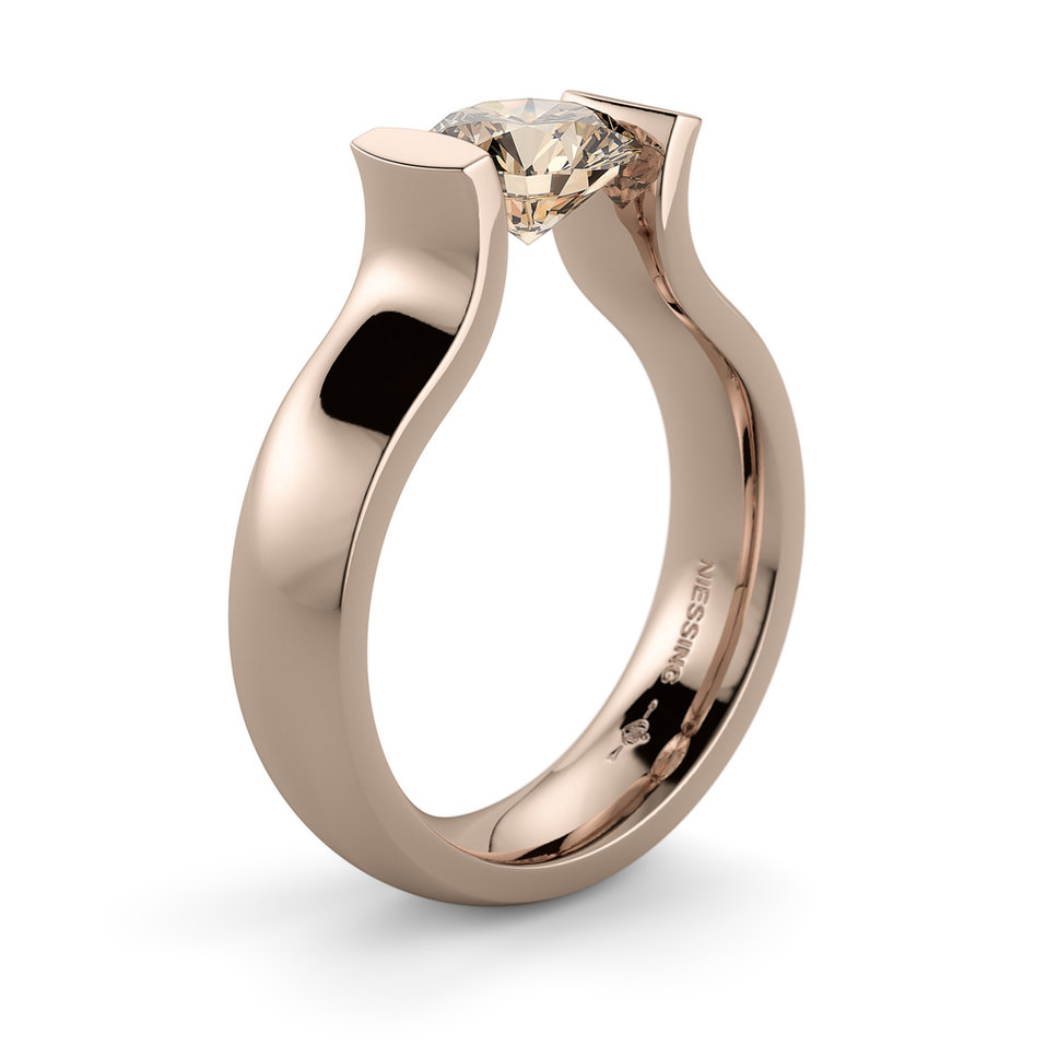 Prsten s diamantem Spannring Lucia