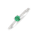 Prsten se smaragdem a diamanty Gem Simplicity2