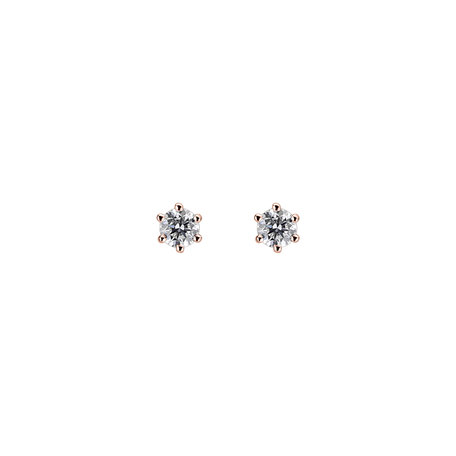 Náušnice s diamantem Essential Sparks