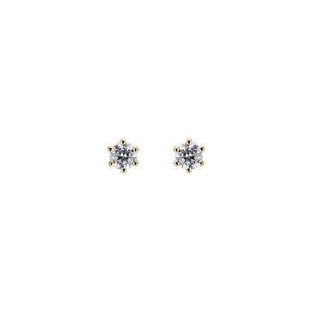 Náušnice s diamantem Essential Sparks
