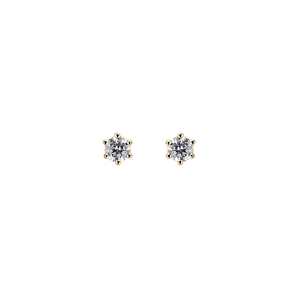 Náušnice s diamantem Essential Sparks