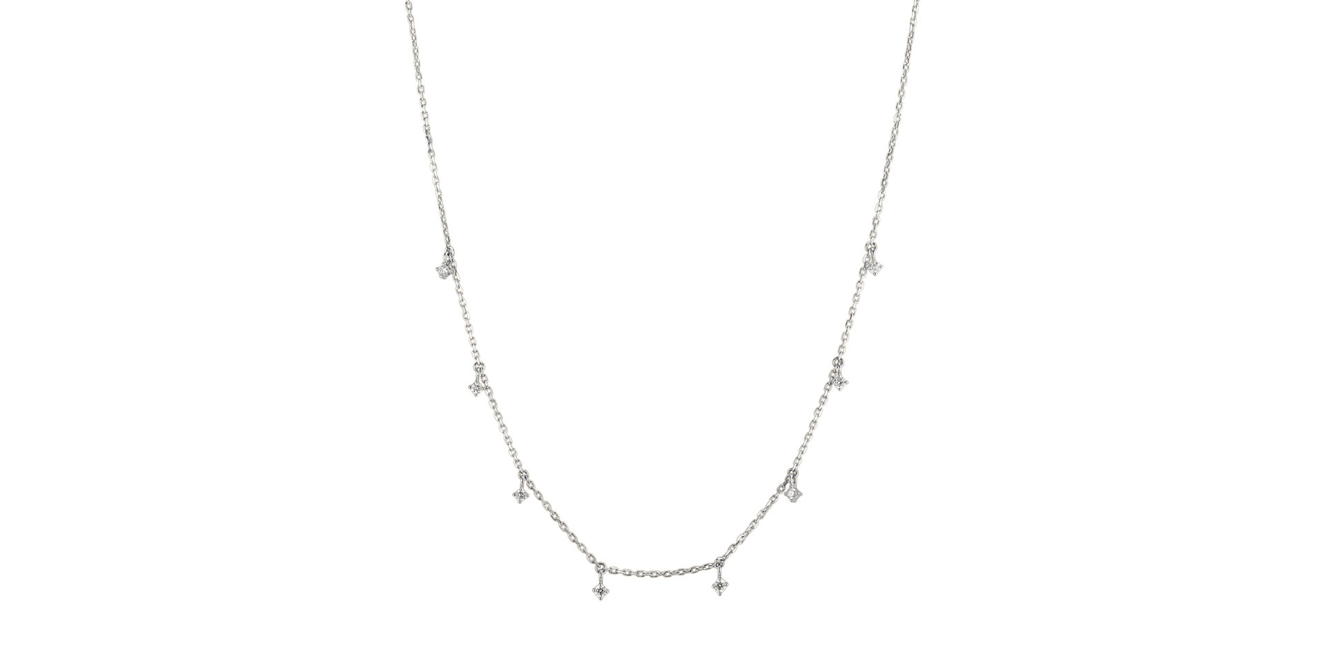 Náhrdelník s diamanty Disco Diva