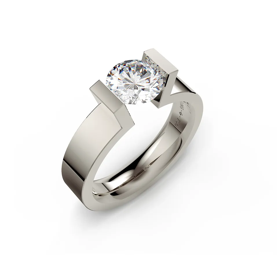 Prsten s diamantem Spannring HighEnd C