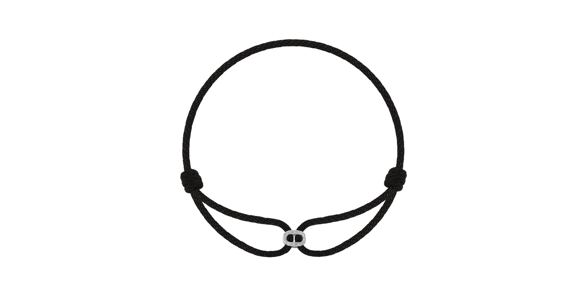 Náramek s diamanty Alphabet Delight