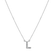 Náhrdelník s diamanty Shiny Alphabet2