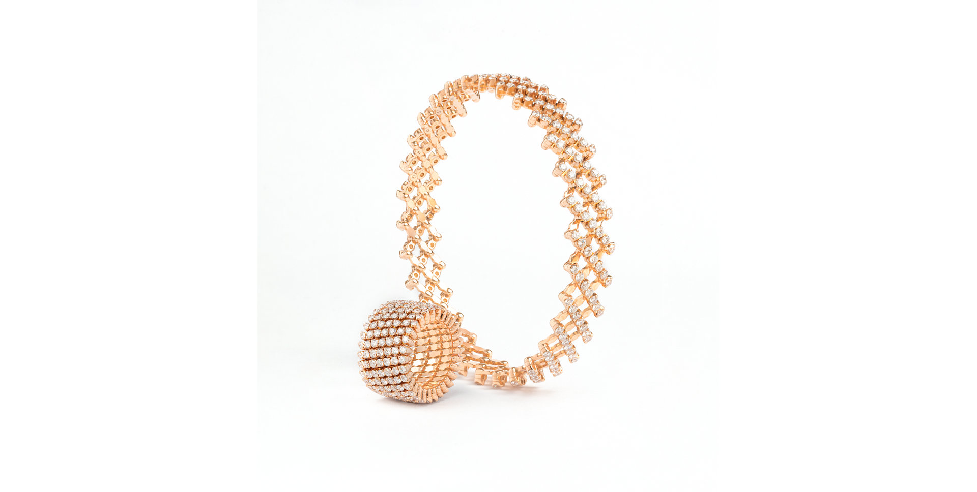 Prsten / náramek s diamanty Brevetto