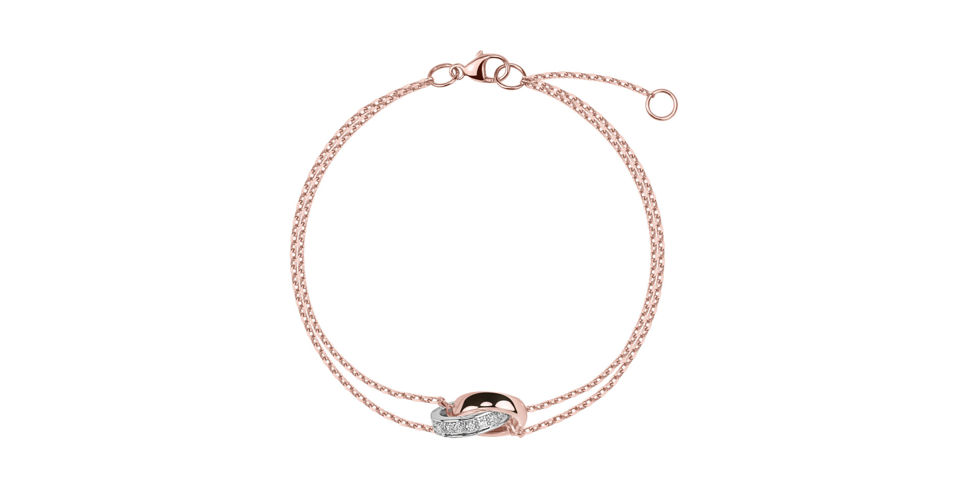 Náramek s diamanty Divine Bond