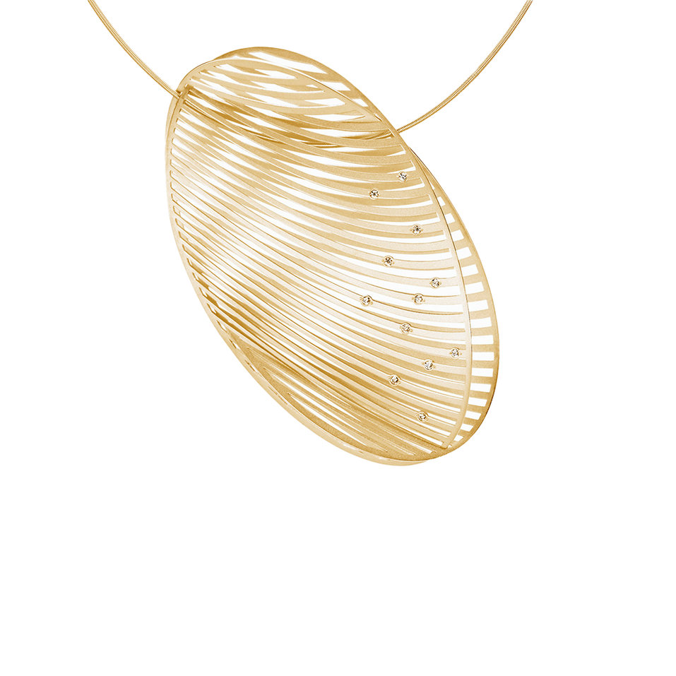 Přívěs s diamanty Mirage Pendant Limited Edition Oval