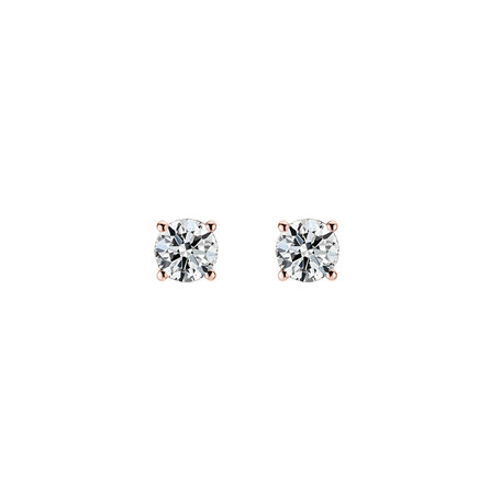 Náušnice s diamanty Essential Shine