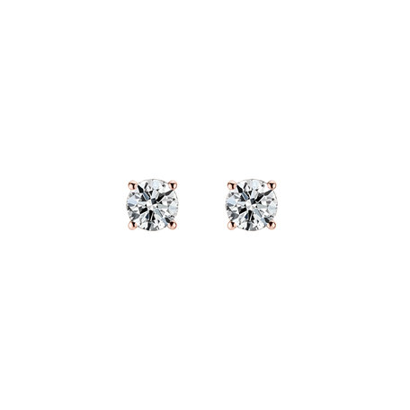 Náušnice s diamanty Essential Shine