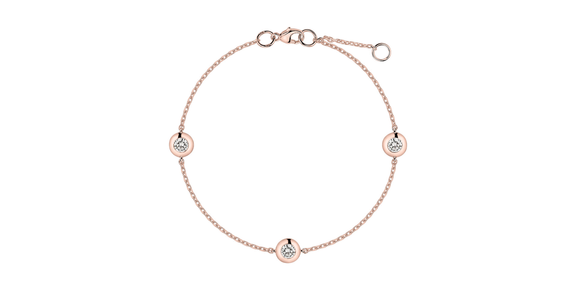 Náramek s diamanty Sparkling Dot