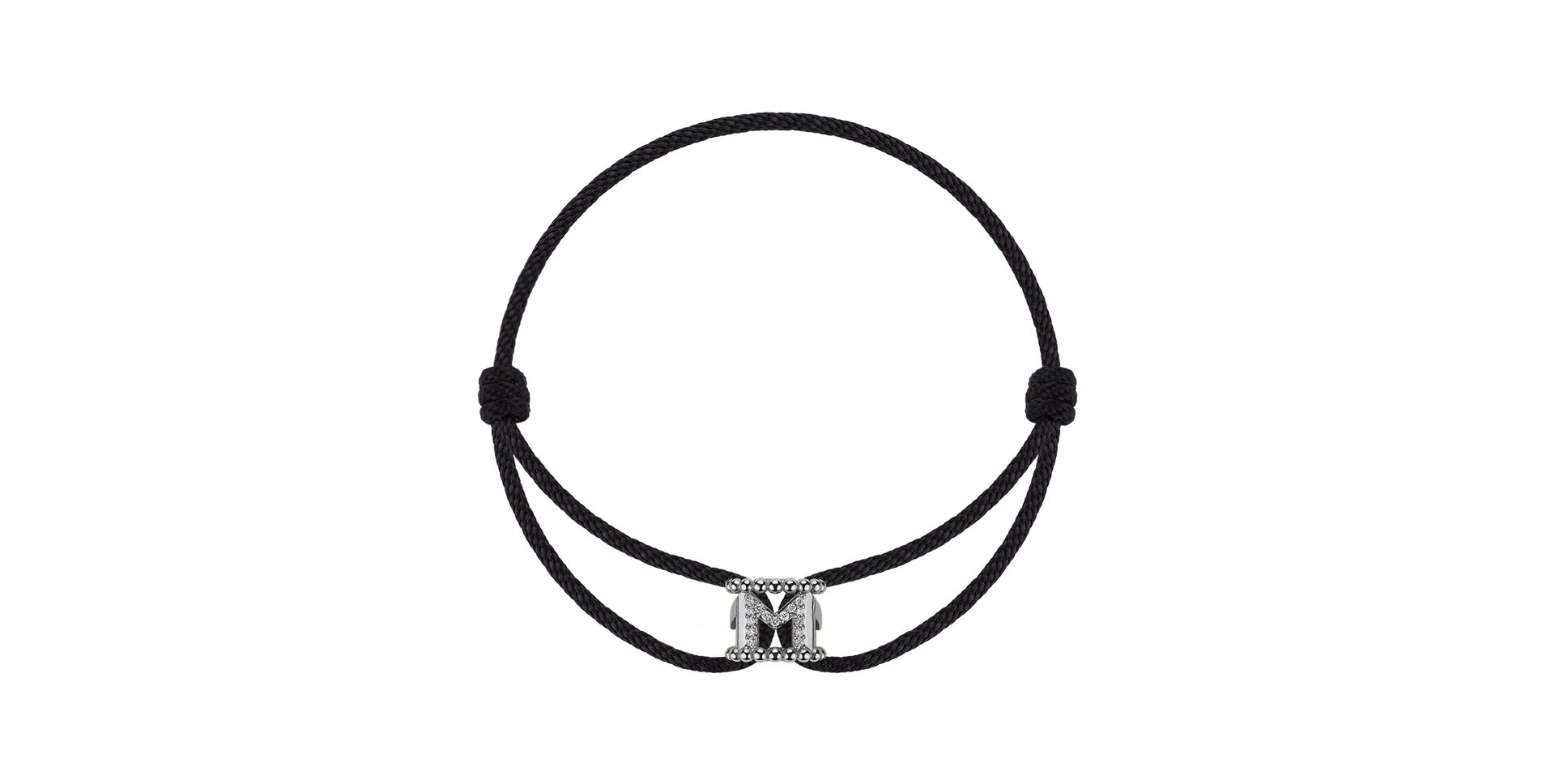 Náramek s diamanty Magnificent Letter