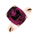 Prsten s rhodolitem Bonbon2