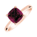 Prsten s rhodolitem Bonbon2
