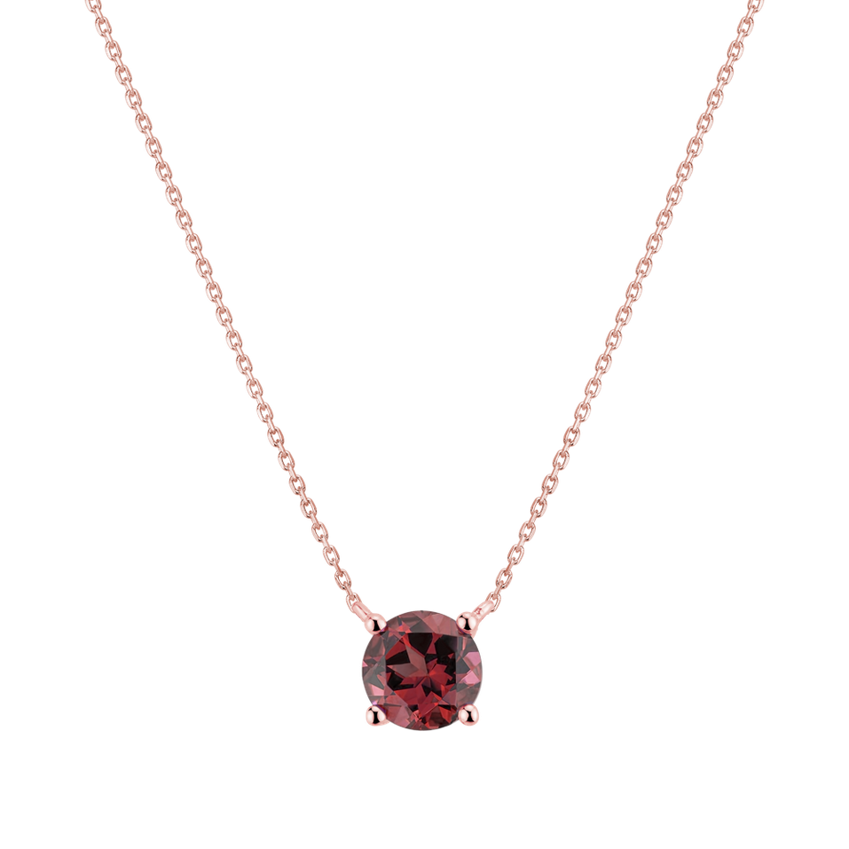 Náhrdelník s rhodolitem Lucky Glance
