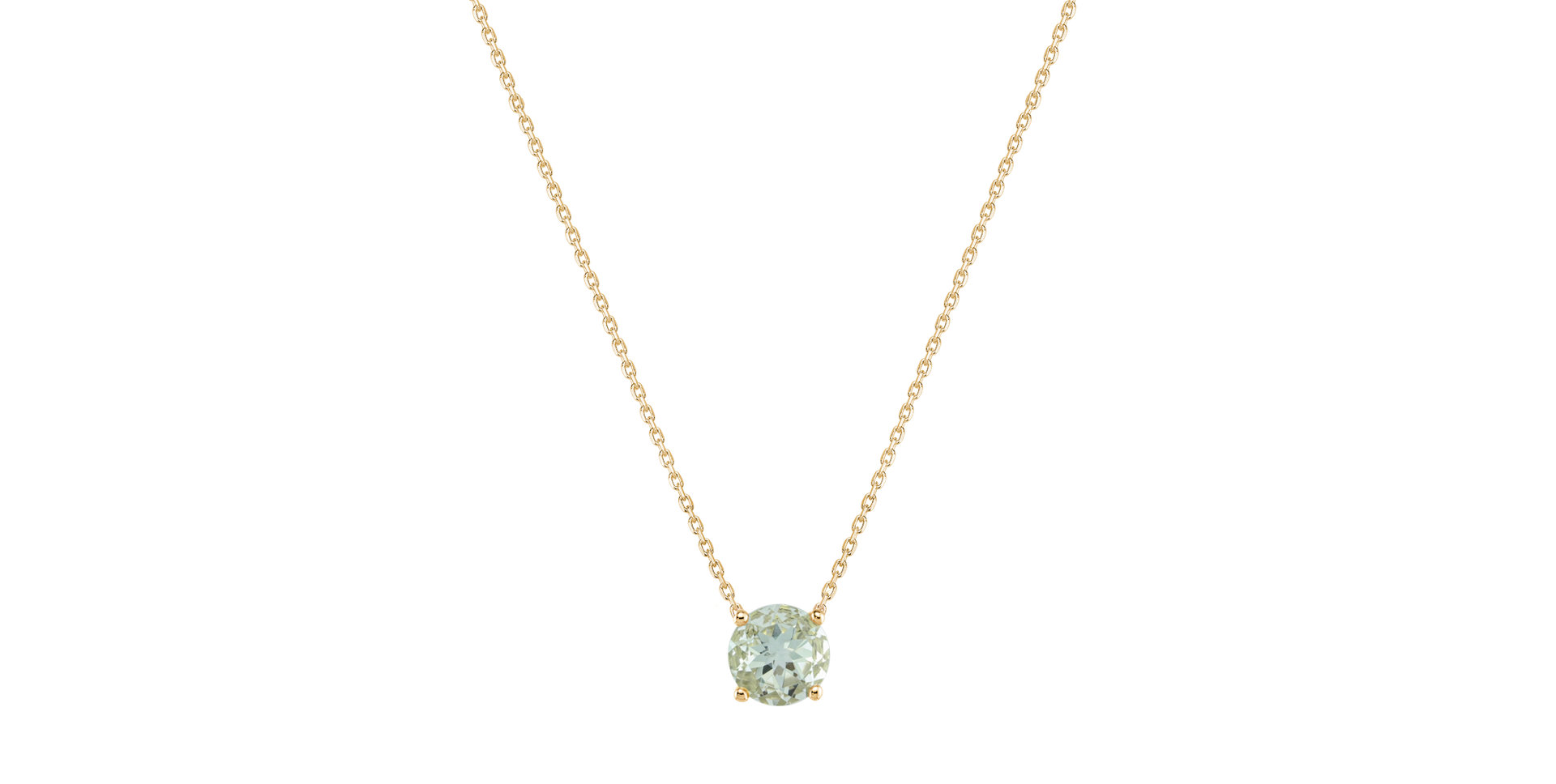 Náhrdelník s ametystem Lucky Glance