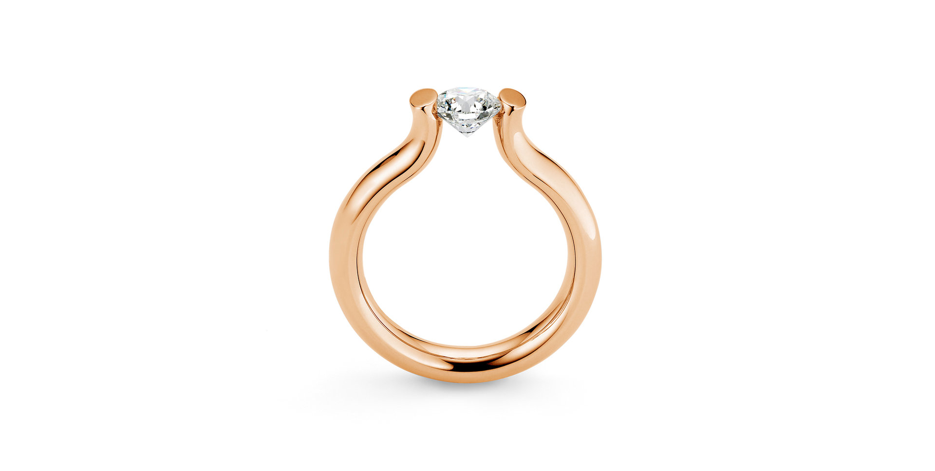 Prsten s diamantem Spannring Heaven