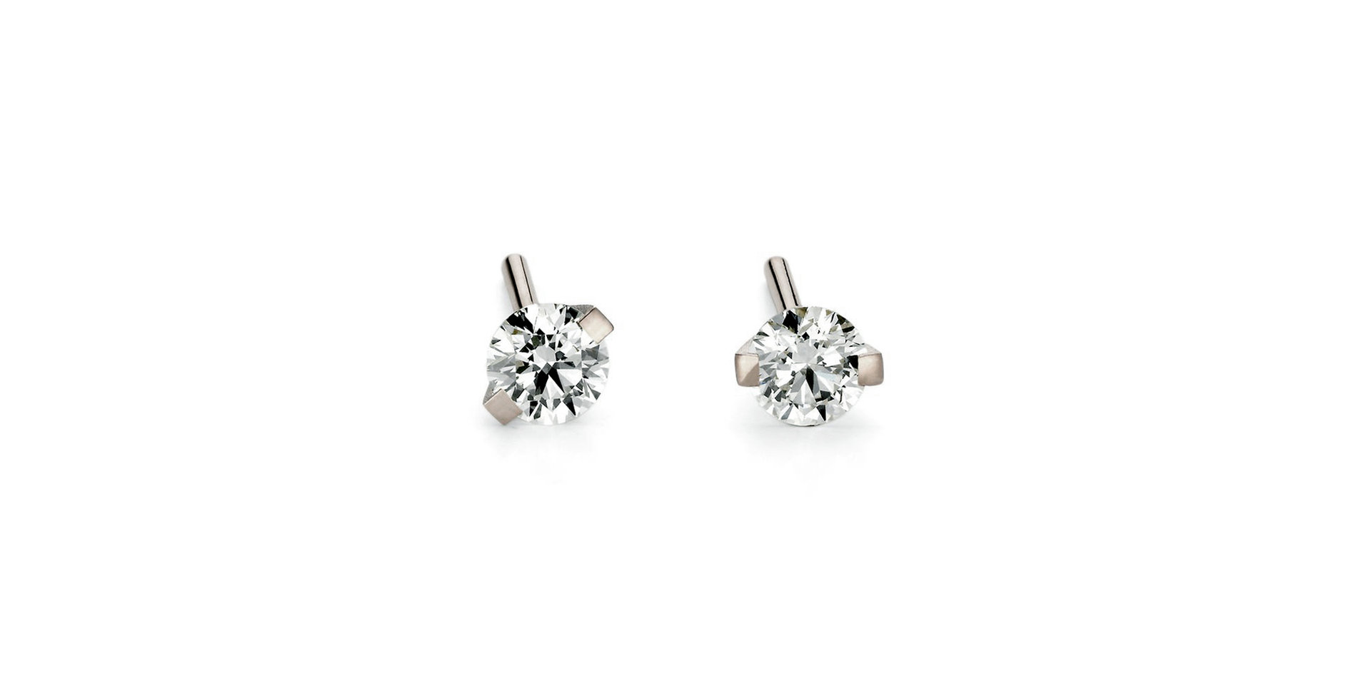 Náušnice s diamantem Princess Earrings