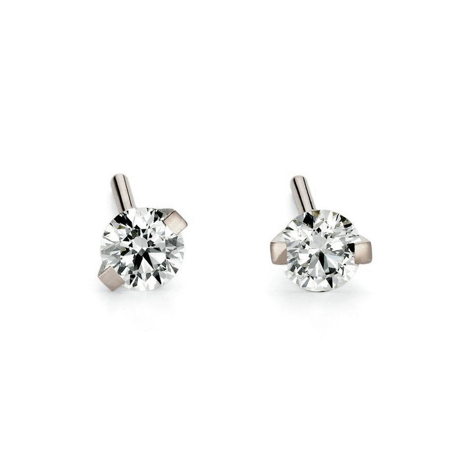 Náušnice s diamantem Princess Earrings
