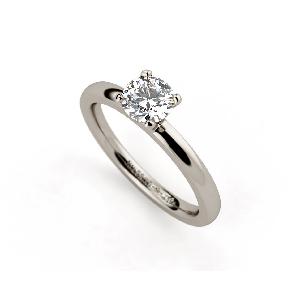 Prsten s diamantem Amatis 4 prongs